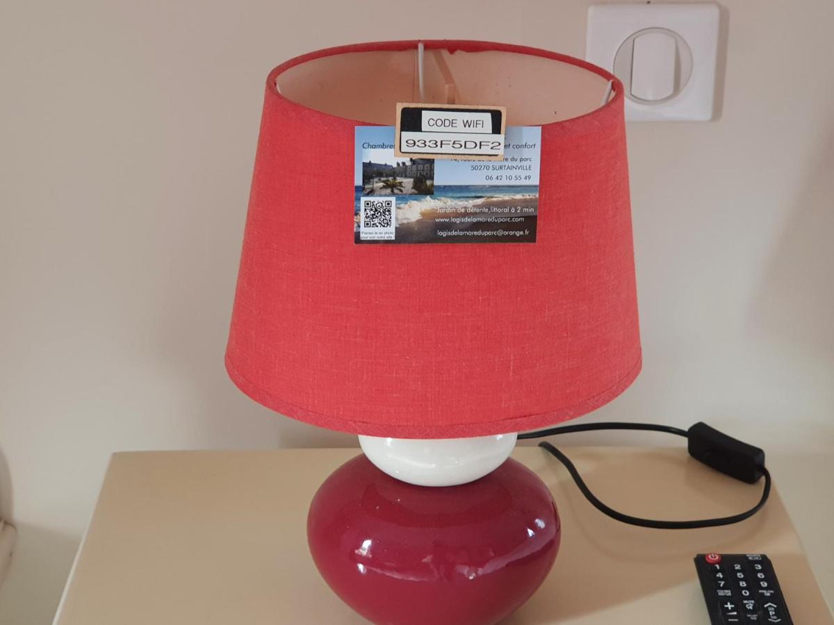 Chambres Du Logis De La Mare Du Parc Surtainville Zewnętrze zdjęcie